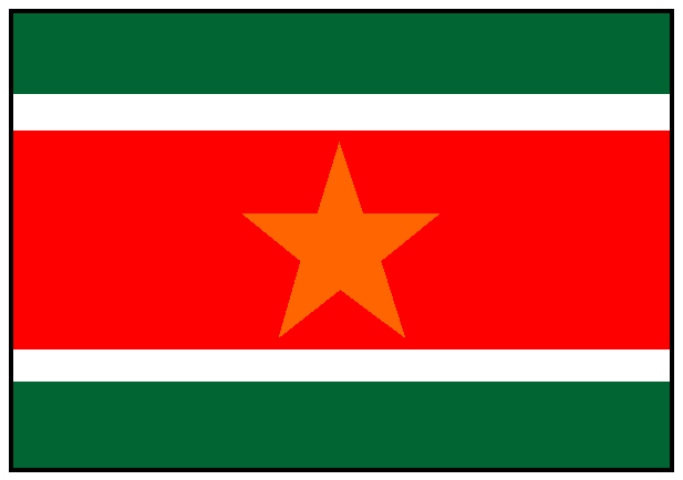 Surinam Flag